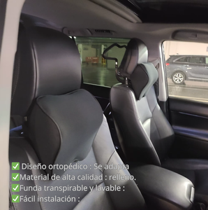 COJIN ERGONOMICO PARA AUTO ERGORIDE 🚗 PRO